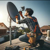 (نصاب) نصب آنتن گیرنده پردیس ثابت گردان مرکزی|خدمات پیشه و مهارت|پردیس, |دیوار