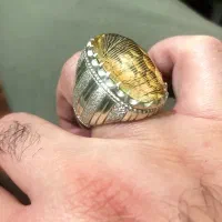 انگشتر دستساز سیترین طبیعی درشت|جواهرات|تهران, هفت حوض|دیوار