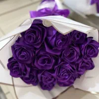 دسته گل های رز روبانی، گل های ماندگار|گل مصنوعی|پردیس, فاز ۱|دیوار