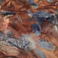 قواره پارچه ارگانزای اصلی مخصوص یاقوت کاری