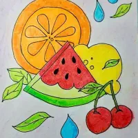 نقاشی شب یلدا