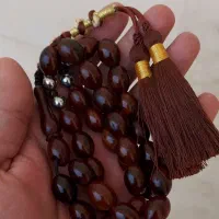 تسبیح کشکول ۳۳ دونه تراش دست عتیقه نر وماده