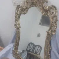 ایینه و کنسول دیواری برنجی