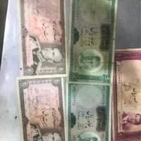 اسکناس های قدیمی|کلکسیون سکه، تمبر، اسکناس|قم, شهر قائم|دیوار