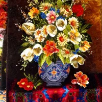 بافنده تابلو فرش هستم