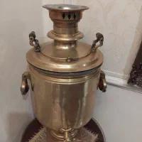 سماور زغالی روسی|کلکسیون اشیاء عتیقه|پاکدشت, حصار امیر|دیوار