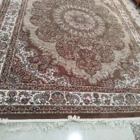 فرش ۱۲ متری نگین مشهد گردویی نو نو مناسب جهیزیه