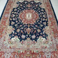 جفت فرش ۶متری خطیبی. ۳۵رج.  گلیم در.