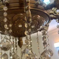 لوستر فرشته هشت شاخه|لوستر و چراغ آویز|مشهد, پروین اعتصامی|دیوار