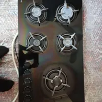 گاز صفحه ای 5شعله سالم