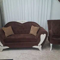 مبل ۷ نفره به همراه میز ناهار خوری ۴ نفره|مبلمان خانگی و میز عسلی|محمدشهر, محمدشهر|دیوار