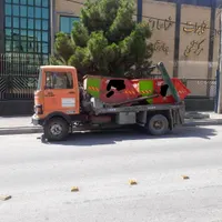 حمل خاک ونخاله ساختمانی توسط خاور باکس