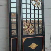 درب دولنگه ساختمان