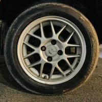 فروش ۴ عدد رینگ نو طرح شاخ گوزنی با لاستیک|قطعات یدکی و لوازم جانبی|چابهار, |دیوار