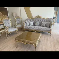 سلطنتی وکلاسیک|مبلمان خانگی و میز عسلی|اقبالیه, |دیوار