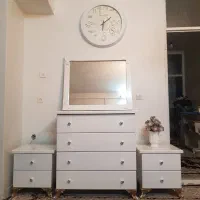 دراور و کنار تختی ۲ کشویی