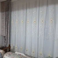 سه عدد پرده و والان ترک