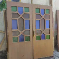 کم آهنی ودرب چوبی سنتی