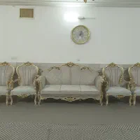 مبل سلطنتی  آراد نو نو نو  هفت نفره با میز عسلی