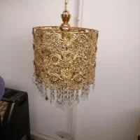 لوستر آویز برنجی|لوستر و چراغ آویز|تهران, ده‌ونک|دیوار