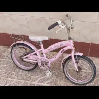 دوچرخه16 دخترانه صورتی|دوچرخه، اسکیت، اسکوتر|محمدیه-قزوین, |دیوار