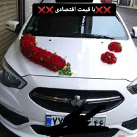پنل گل ماشین عروس ( اجاره ای)