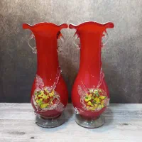 یک جفت گلدون بغدادی دو پوسته