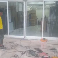 انواع دربهای کرکره برقی وشیشه سکوریت