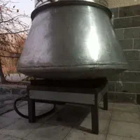 دیگ ۵۰۰لیتری و اجاق گاز و دستگاه تقصیر هر ۳تا|ظروف پخت‌وپز|کرج, کلاک پایین|دیوار