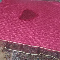 رو تختی زرشکی نو استفاده نشده