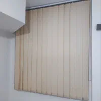 پرده کرکره ای با چوب پرده