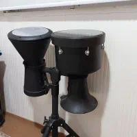 ست کامل ضرب و تمپو همراه با پایه و کاور کاملا نو