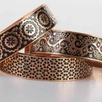 دستبند های مسی دستساز|زیورآلات و اکسسوری|رشت, چمارسرا|دیوار