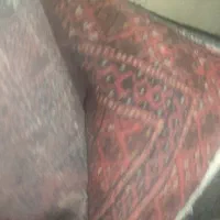 قالیچه دستبافت قدیمی ترکمن|فرش|مشهد, راه آهن|دیوار