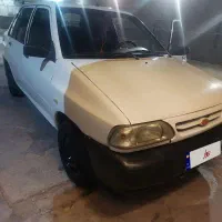 پراید مدل ۹۱ تمیز  سفید