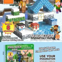لگو مغناطیسی مگنتی ماینکرافت