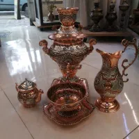 سرویس های سماور و شراب خوری قلم زنی اعلاء درباری|صنایع دستی و سایر لوازم تزئینی|سبزوار, بیهق شرقی|دیوار