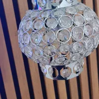لوستر حباب کریستالی تک شاخه