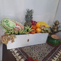 دیگرنگران شب یلدانباشیدحکاکی هندوانه وکدو سبدمیوه.|خدمات پذیرایی، مراسم|قزوین, |دیوار