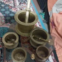 آونگ قدیمی برنجی در هر اندازه.|کلکسیون اشیاء عتیقه|گرگان, |دیوار