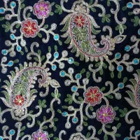 پارچه مخمل سوزندوزی