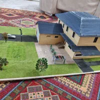 ماکت معماری خانه ویلایی|مجسمه، تندیس، ماکت|قدس, شهر‌قدس|دیوار