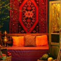 دکور عکاسی شب یلدا آتلیه شاهکار