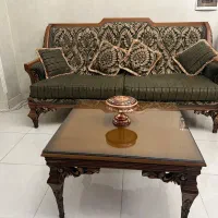 مبل استیل با میز غذاخوری