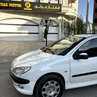 پژو۲۰۶ سفید sD مدل۹۷|خودرو سواری و وانت|سنندج, |دیوار