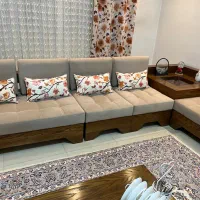 مبل ۷ نفره میز غذاخوری ۸ نفره کاملا نو