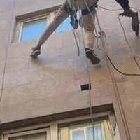 پیچ ورولپلاک سنگ نما. راپل. کار در ارتفاع. نانو|خدمات پیشه و مهارت|اراک, |دیوار