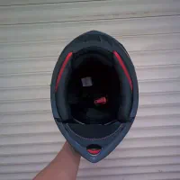 کلاه کاسکت فک متحرک مشکی براق|قطعات یدکی و لوازم جانبی|رشت, دروازه لاکان|دیوار