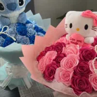 سفارش گل با عروسک های کیوت|اسباببازی|اردبیل, |دیوار