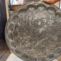 سینی قل دار بزم و شکار